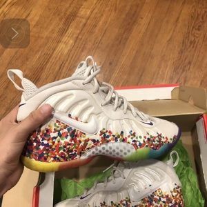 Fruity pebble foamposite Nike